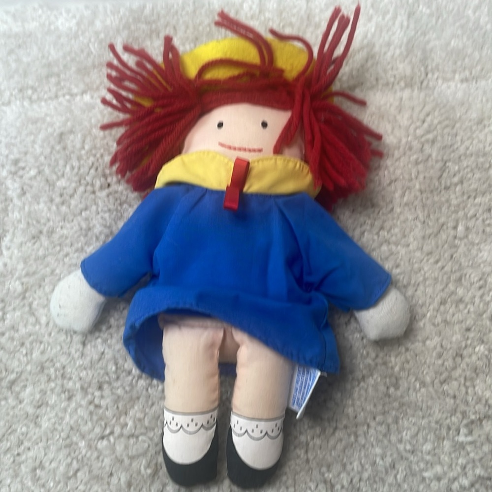 Madeline Stuffed Doll Coat Appendix Scar Eden 9”